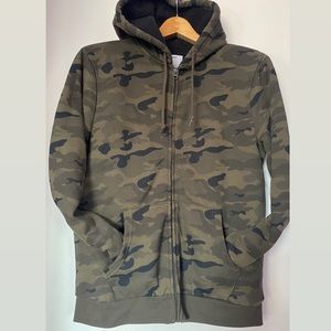 OLD NAVY Men's Sherpa Lined Hooded Fleece Jacket